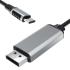 COTECi OF-014 Type-C to DisplayPort 1.4, 4K 60Hz Cable 1.8M - Gray